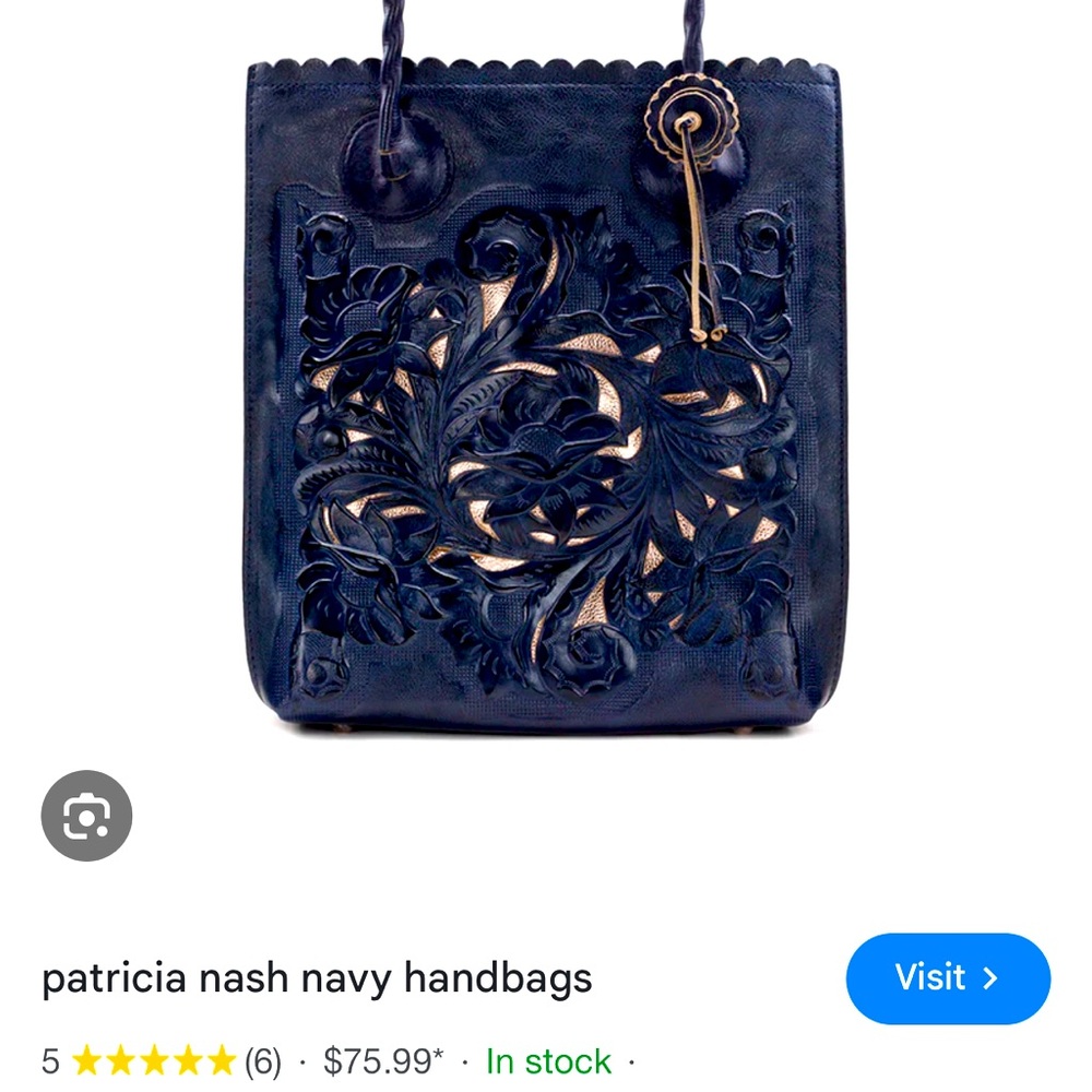 💙Patricia Nash Cavo new tote🩵